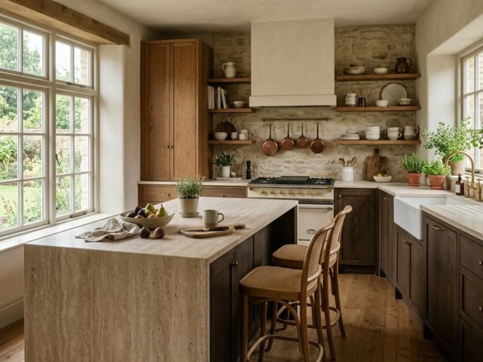 Современный интерьер загородного дома, отражающий работу над дизайн-проектом интерьера.