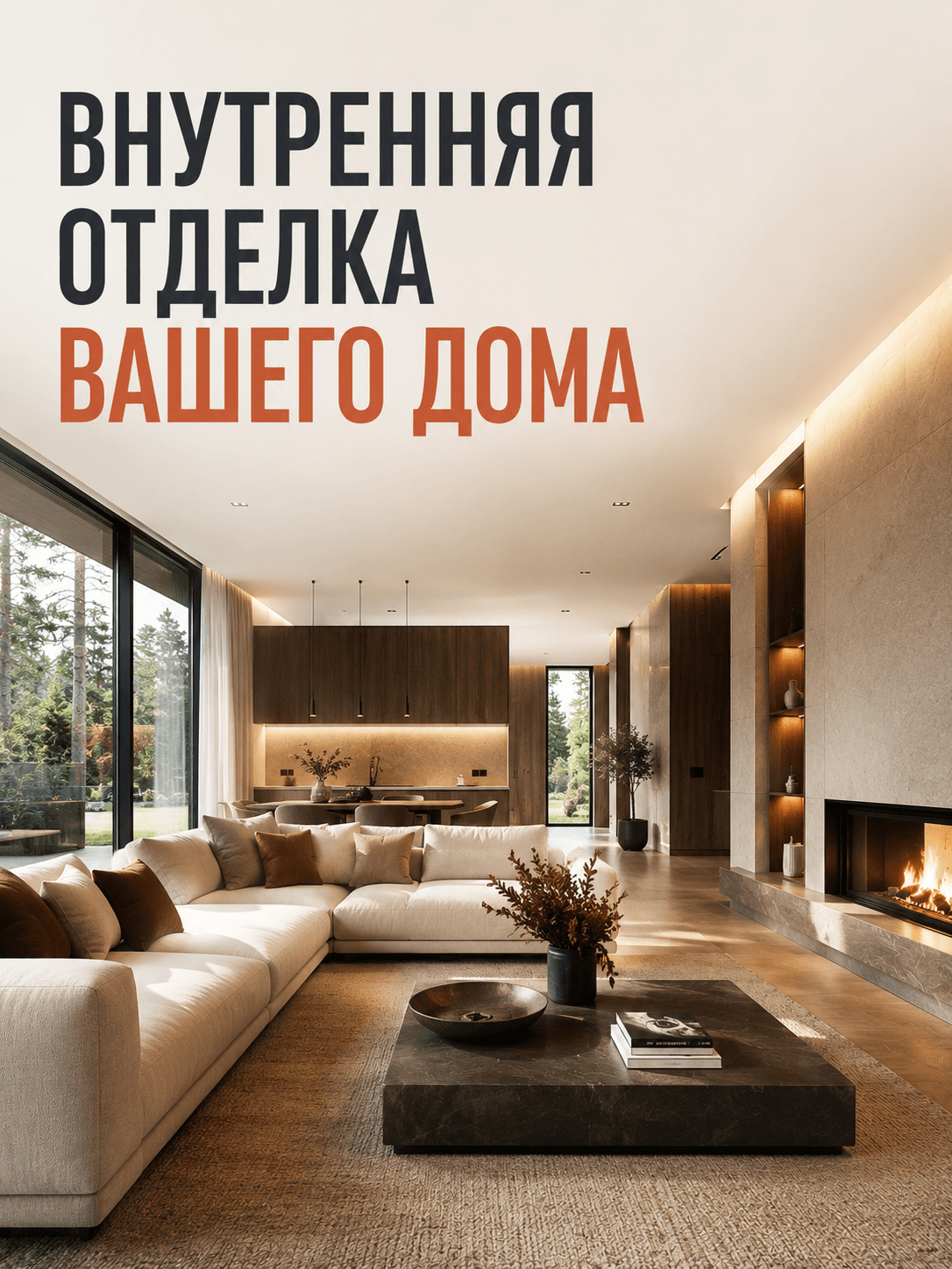 Внутренняя отделка дома