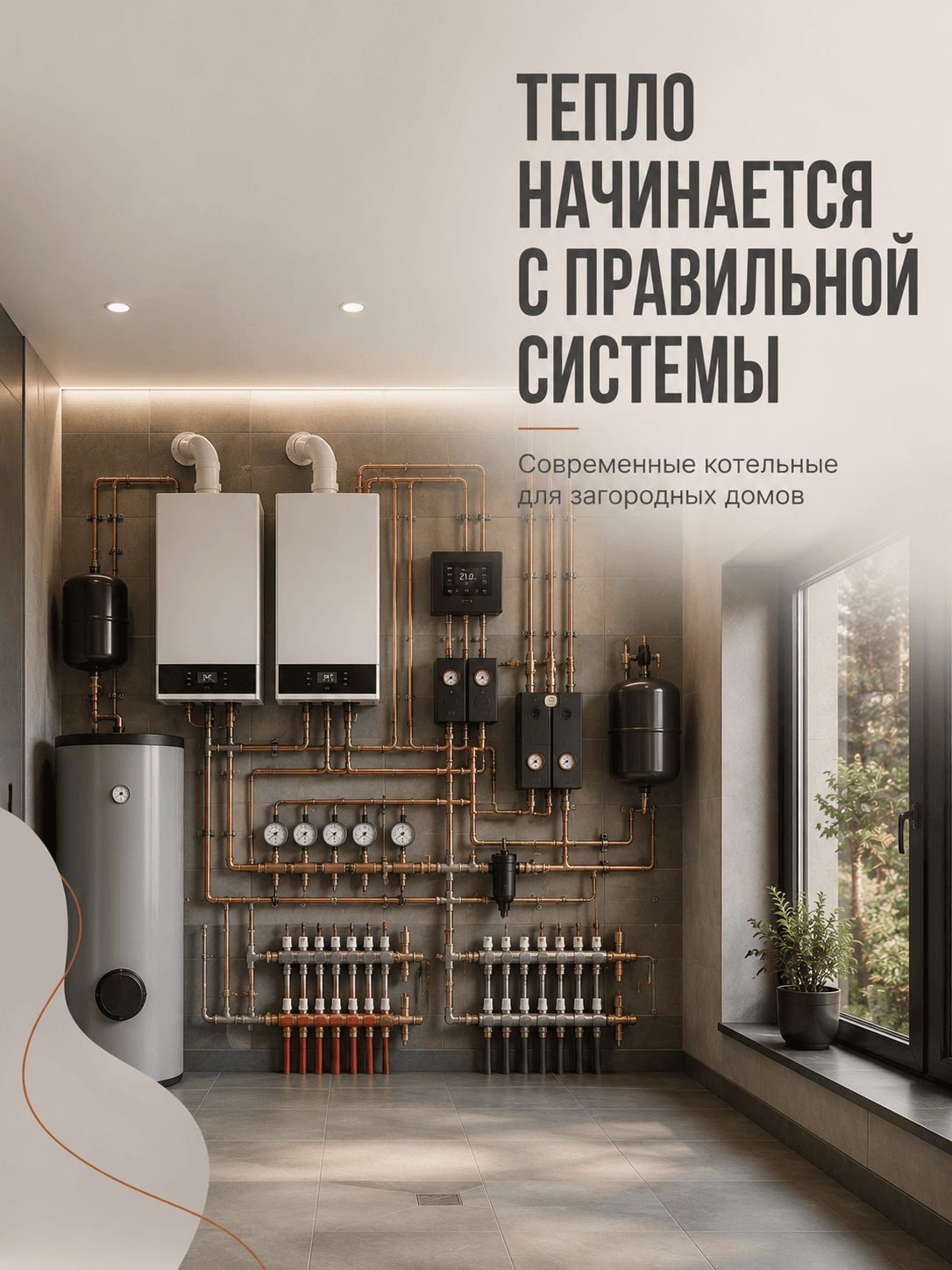 Монтаж котельной