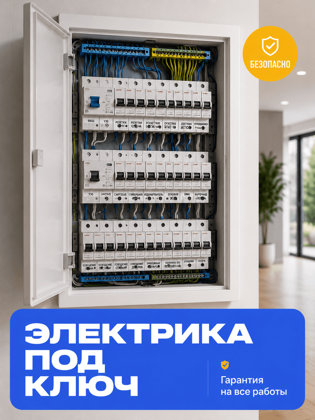 Электромонтажные работы